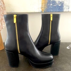 Phillip Lim Naomi Platform Zip Up Mid Boot